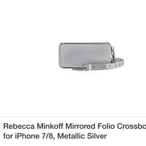 Rebecca Minkoff Mirrored Folio Crossbody Case 7+8+